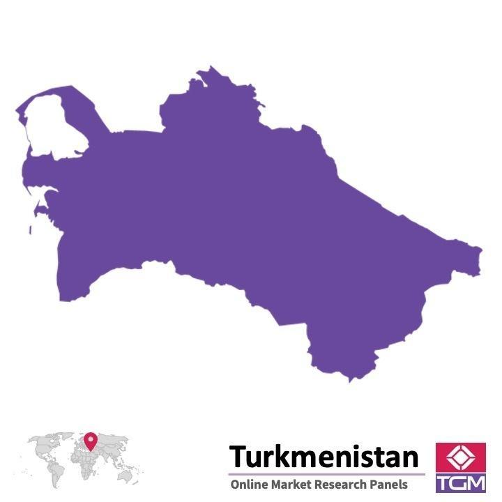 Panel badawczy online w Turkmenistanie | Badania rynku w Turkmenistanie