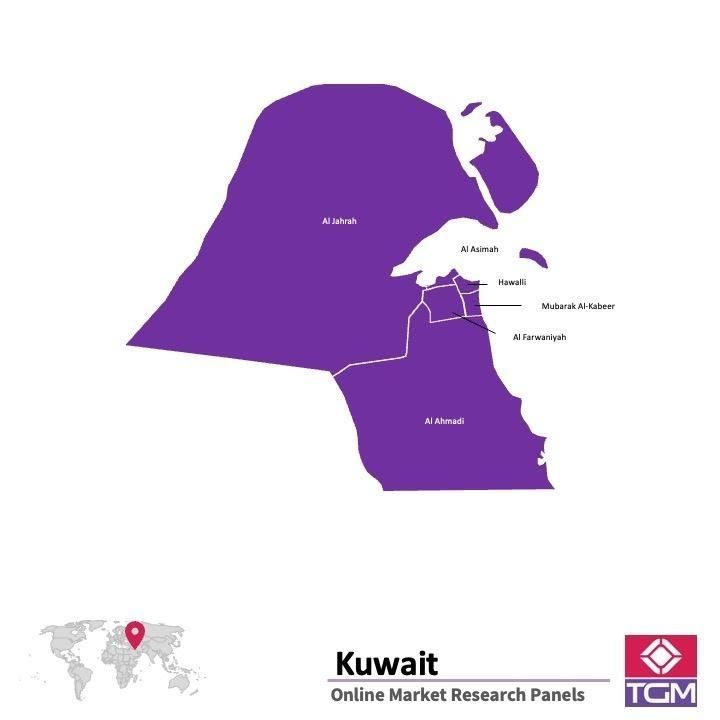 Panel badawczy online w Kuwejcie |  Badania rynku w Kuwejcie