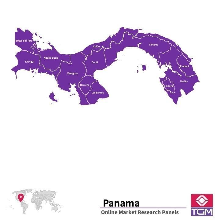 Panel badawczy online w Panamie |  Badania rynku w Panamie