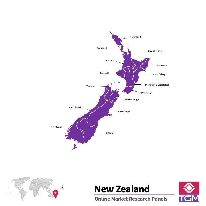Panel badawczy online w Nowej Zelandii |  Badania rynku w Nowej Zelandii
