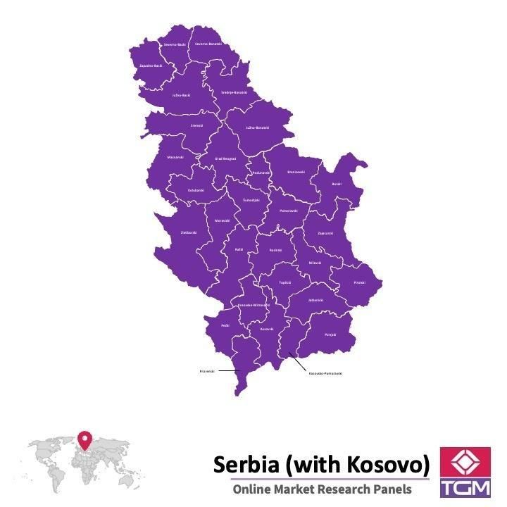 Panel badawczy online w Serbii |  Badania rynku w Serbii
