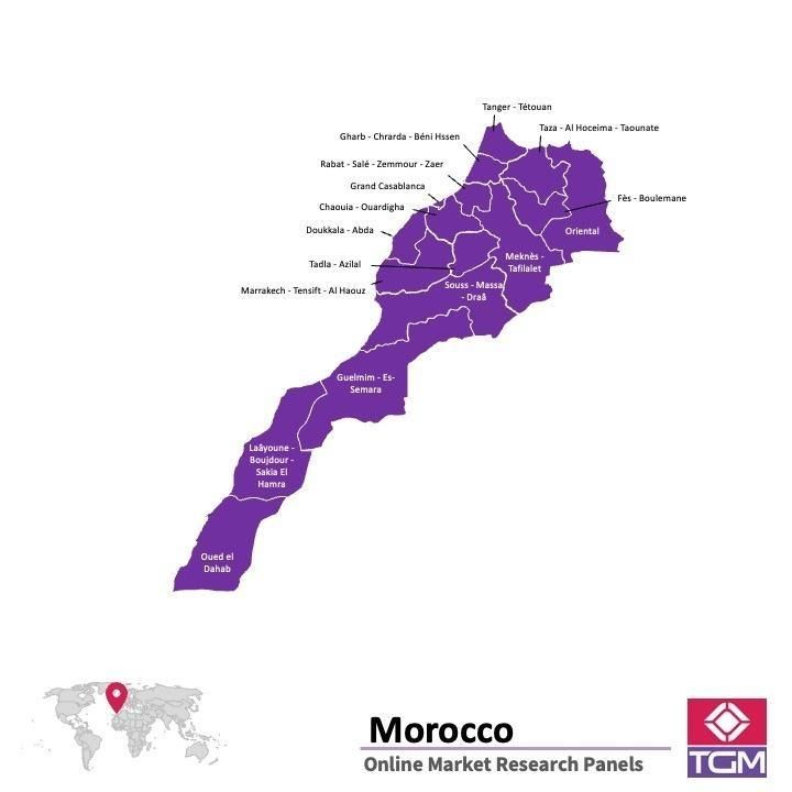Panel badawczy online w Maroku |  Badania rynku w Maroku
